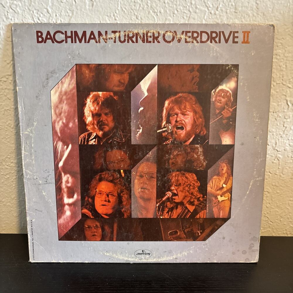 Bachman Turner Overdrive II - 1973 Vinyl LP Record Album - BTO